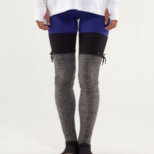 Lululemon Eternal Leg Warmers Heathered Black
